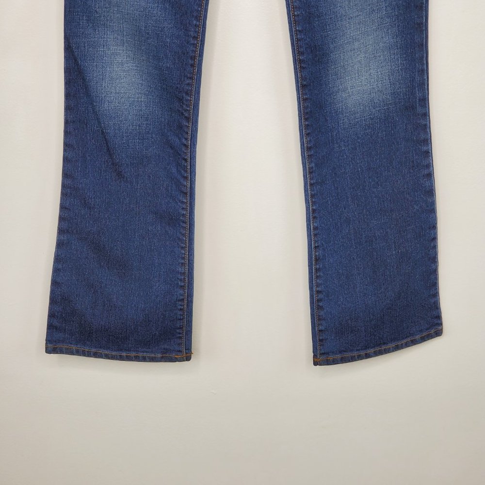 Old Navy Original Low Rise Boot-Cut Denim Jeans Size 0P - Picture 6 of 10